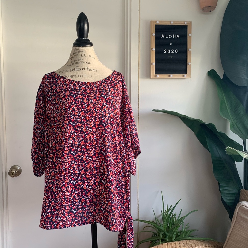 Michael Kors Floral Blouse Brand New with Tags